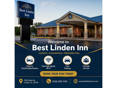 motels in Linden, AL