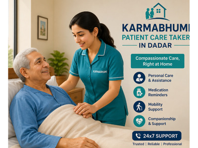 Karmabhumi Expert Patient Care Taker Services in Dadar