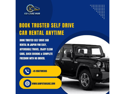 Book Trusted Self Drive Car Rental AnytimeD