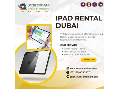 Premium Apple iPad Rental for Business Use