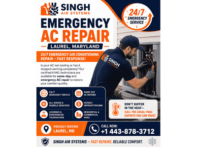 Emergency AC Repair - Laurel, Maryland