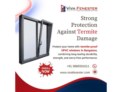Termite Proof Upvc Windows in Bangalore
