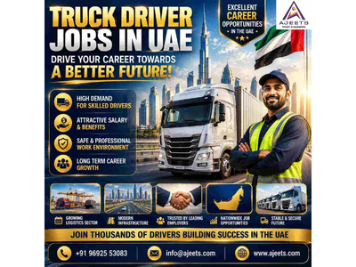 Truck Driver Jobs in UAE – High Demand Career Opportunities