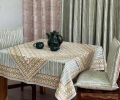 Elevate Your Table Setting with Soma Block Prints' Premium Table Cloths - Image 2