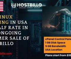 Get Linux Hosting in USA at Half Rate in the Ongoing Summer Sale of Hostbillo